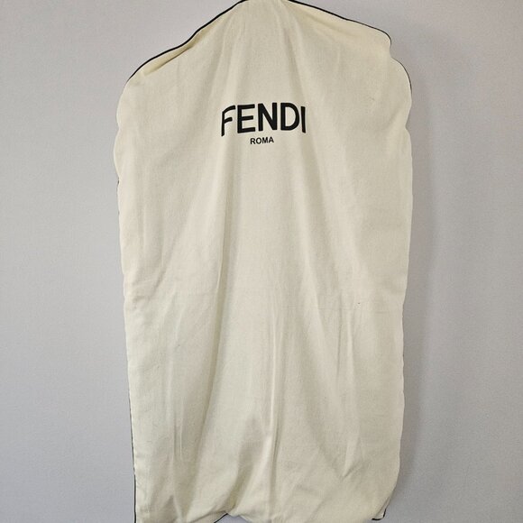 Fendi Men’s Suit Coat – Luxury Wool Blazer – Size L (IT 56) – Black – Authentic - Picture 10 of 13